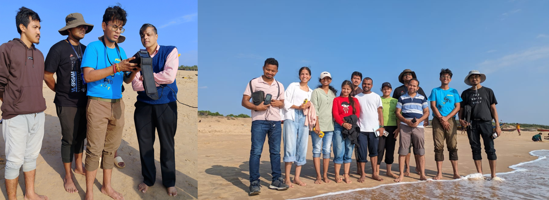 M.Sc (Atmosphere and Ocean Sciences) 2022-2024 and 2023-2025: Field at Odisha Coast